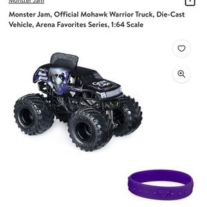 Monster Jam, Official Mohawk Warrior Truck, Die-Cast Vehicle